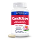 Enzymedica, Candidase, Enzimi Digestivi per il supporto detergente Gentle, Gut Health & Digestion, 84 Count