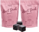 Gummie di radice di barbabietola con aroma di ciliegia, Chewables di barbabietola con l'estratto di semi di uva aggiunto - Colore naturale & Flavor - Chews di barbabietola per allenamento, salute e benessere Gummies (120ct)