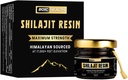 Pure Organic Shilajit Massima Potenza per Uomini e Donne con 85+ Trace Minerals Supplemento per Energia, Performance e Sistema Immune - Shilajit Resin-50G (Pacchetto di 1)