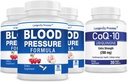 [BP Value Pack] Longevity Blood Pressure Formula 90 caps x 3 bottiglie con 1 bottiglia di CoQ10 [30 caps]
