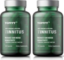 Rilievo di acufene per le orecchie, 1200MG Tinnitus Relief Supplement, per la perdita dell'udito e anello dell'orecchio & Tinnitus Relief, 240 Softgels(2pack)