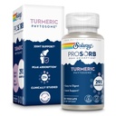 SOLARAY ProSorb Turmeric Supplement Phytosome 500 mg - 29X High Absorption Curcumin Supplemento per il supporto sanitario comune - Curcumina facile da digerire, Vegan, Garanzia di 60 giorni, 30 Serv, 30 VegCaps
