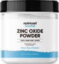 Nutricost Zinc Oxide Powder (500 Grammi) 100% Pure, Senza additivi - Vegan, Non OGM, Nutricost Essentials