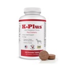 K-Plus Citrato di potassio Plus Supplemento di mirtillo per cani - Tavole da masticare UTI Remedy - Supporta la salute della vescica - per ogni allevamento di cani (100 schede)