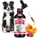Trattamento del cane UTI, Xsvseie Tratto urinario Gocce per cani Trattamento naturale delle infezioni del tratto urinario Gocce Integratore naturale di erbe con la vescica di mirtillo Salute per cani Tutte le razze