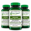 Green Organic Supplements Hawthorn Berry Capsule, Foglia, Fiore, Hawthorn Supplementi Contiene 90 capsule, Natural Hawthorn Herbs for Cardiovascular Health & Natural Heart Care (Pack of 3)