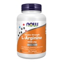 NOW Integratori alimentari, L-Arginina 1.000 mg, Precursore di Ossido Nitrico*, Aminoacido, 120 compresse