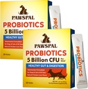 Probiotici per cani e gatti, 5 miliardi di CFU, Veterinaria formulata, Salute Digestiva e Immune, Gut Flora Balance, Tutti Probiotici Naturali Polvere, Pollo Liver Flavor, 40 Sticks
