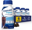 Assicurare Original Dark Chocolate Nutrition Shake | Meal Sostituzione Shake | 6 Conte (Pack of 1)