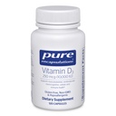 Vitamina D3 250 mcg (10.000 UI) - Supplemento al supporto Bone, Joint, Breast, Heart, Colon & Immune Health - con Vitamina Premium D - 120 Capsule