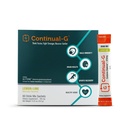 CONTINUAL - G Powder - Glutathione cellulare clinicamente comprovato Precursor | Vantaggio di Glyteine & Sunfiber | Supporto immunitario, Master Antiossidante, Detox, Brain Health & Skin Care | 60 Sachets