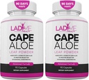 Lassativo di erbe di Capo Aloe puro per il sollievo dalla costipazione Rilievo sano Movimento di bovina Cleanse naturale & Detox Integratore alimentare Progettato per le donne da Ladyme 180 capsule