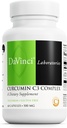 DAVINCI Labs Curcumin C3 Complex - Integratore alimentare per sostenere la funzione della vescica e il fegato sano - con curcuminoidi e estratto di frutta bioperina - Gluten-Free - 60 capsule vegetariane