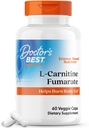 Medici migliori L-carnitina Fumarate, aiuta a bruciare il corpo grasso, non OGM, senza glutine, soia gratis, Vegan 60 Veggie Caps