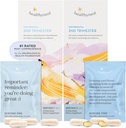 Vitamina Prenatale HealthyNest 2nd Trimester | Supporto per lo sviluppo del cervello fetale con Methylfolate, Choline, DHA, ferro, inositolo | 31 giorni di alimentazione