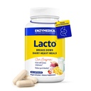 Enzymedica Lacto, Advanced Lactase Pills for Dairy Support, aiuta a rompere lattosio, Casein & Fat, Dairy Relief Pills, Vegan, 30 capsule