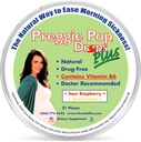 Preggie Pop Drops Plus | 21 gocce | Vitamina B6 per Morning Sickness & Nausea Relief durante la gravidanza | Sicuro per mamma incinta & Baby | Gluten Free | Due aromi: Lemon & Raspberry