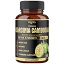 Premium Garcinia Cambogia capsule con tè verde, Arjuna, aglio, curcuma, pepe nero - Supplemento di supporto per la salute del corpo e immune - 1 confezione 150 caps per 5 mesi