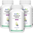 TUDCA Liver Support Integratori 1200 mg-Third Party Tested-High Strength Formula-Bile Salts per Detox Cleanse-180 Vegan Capsule per fegato, miele, salute della vescica