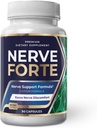 – Integratore avanzato di supporto per la neuropatia con acido alfa-lipoico, mane del leone e ingredienti naturali – promuove la salute del nervo, facilita il dolore e supporta il comfort – 90 capsule