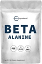 Beta Alanine Powder, Pure Beta Alanine Supplement, 2.2 Pounds (500 giorni di alimentazione), Filler Free, Amino Energy Pre Workout, Unflavored, Non OGM e Vegan Friendly