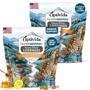 Optivida Health Lozenges in Argento Colloidale con Olio di Miele & Limone (2 Pack) - Destinazioni Sore Sola Sola per Adulti con Rilievo di Tosse & Formula d'Argento di Nano Fast-Acting per Supporto Immune, 60 Ppm