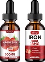 Supplemento di ferro liquido per le gocce liquide di glicinato di magnesio delle donne
