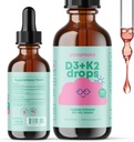 JoySpring Vitamina D Gocce per i bambini per sostenere la crescita, il Bone e la salute immunitaria, i supplementi di zinco per bambini - Elderberry con Zinc Liquid e Daily Complex B Vitamine con vitamina B2, B6, B12 e B5