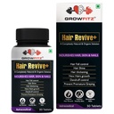 Capelli Revive+ | Ayurvedic & 100% Natural | Crescita dei capelli, Pelle, Unghie | Per Uomini & Donne - 30 compresse veg (Pack of 1)