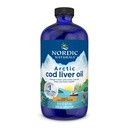Nordic Naturals Arctic Cod Liver Oil, Arancione - 16 oz - 1060 mg Omega-3 totali con EPA & DHA - salute del cuore e del cervello, immunità sana, benessere generale - Non-GMO - 96 Serve