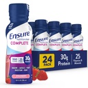 Assicurare COMPLETE Nutrition Shake con 30g Protein, Nutrienti di Salute Immune, Aroma di Cioccolato e Fragola, Confezione da 24 (10 fl oz)