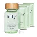 Fatty15 C15:0 Supplemento di acido pentadecanoico Il nutriente di longevità - 90 capsule vegane - 3x benefici cellulari di olio di pesce Omega 3 supplementi - Salute del fegato, supporto del fegato, & salute mitocondriale