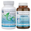 GC® GoutCare e Friendly Fighters® Probiotic: Pacchetto detergente acido urico con probiotici microincapsulati