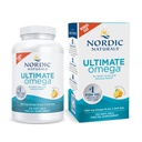 Nordic Naturals Ultimate Omega, Limone Flavor - 210 Gel Morbidi - 1280 mg Omega-3 - Olio di Pesce ad alta potenza con EPA & DHA - promuove la salute del cervello e del cuore - Non-GMO - 105 Serve