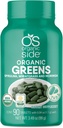 Greens organici (Spirulina, Wheatgrass & Moringa) 90 compresse - Ricco di vitamine e minerali - Super Greens 1100 mg - Certificato USDA - Non OGM - Vegan