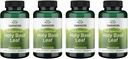 Swanson Santo Basilio Foglia (Tulsi) - Supporto di Stress e Integratore di Benessere - (120 capsule, 800mg Per Serving) (4 Pack)