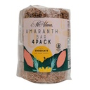 Mi Alma, 4 BAR PACK Amaranth Bar con fiocchi di cioccolato e mais PREMIUM, Barra de Amaranto con Cioccolato, Super Food, Gluten Free, Snack sano, 8.4 oz