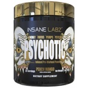 Insane Labz Psychotic Gold, High Stimulant Pre Workout Powder, Extreme Lasting Energy, Pompe e Endurance con Beta Alanine, DMAE Bitartrate, NO Booster (35 Serve, Peach Mango)