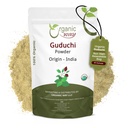 Polvere Guduchi di grado Premium di modo organico (Tinospora cordifolia) - Organic & Kosher Certificato | Raw, Vegan, Non GMO & Gluten Free | Certificato USDA | Origine - India (1LBS / 16Oz)