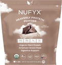 NUFYX® • Polvere Heavenly Protein® • Piselli coltivati 100% biologici americani al mondo • Vegan • Gluten Free • Carb basso (cioccolato cupo, 120 Scoops)...