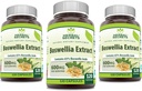 Estratto di erbe Segreti Boswellia Serrata (65% Acidi Boswellici) 600 mg Capsule Supplemento | Non OGM | Gluten Free (120 | 3 Pack)