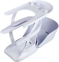 Navage Countertop Caddy - Storage Caddy Organizer per il Navage Nasal Irrigation System - 3-Tier Nose Cleaning Supplies Organizer with Detachable Tray - Plastic Caddy Only - Nasal Care Accessories