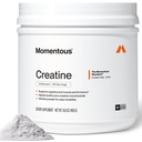 Momentous Creatine Monohydrate Powder - Polvere di creatina - Supporta resistenza, muscolare magra, & Recupero per uomini e donne - NSF Certificata per lo sport - 5 g per porzione - 90 Serve