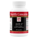 Aloe 22 – Supporto digestivo & Intestinal Cleanse – costipazione, Bloating & Parasite Detox Supplemento – Noce nera, Ginger, Myrobalan & Aloe Vera Herbal Formula – 90 capsule