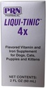 Liqui-Tinic 4x Integratore di vitamina e ferro aromatizzato per cani, gatti, cuccioli e gattini, 2 oz.