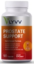 Supporto per la prostata Lyvv con palmetto segato, stelo vegetale, zinco, selenio, rame e altro ancora per la salute e la salute urinaria della prostata, 90 capsuels