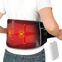 Comodo riscaldatore senza cordone con massaggio per il sollievo del dolore posteriore, portatile massaggio posteriore inferiore FSA eleggibile HSA ricaricabile, regali di compleanno per le donne uomini mamma papà anziani Natale 3 caldo 30 auto-aff