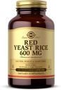 Solgar rosso lievito di riso 600 mg - 120 capsule vegetali - Non OGM, Vegan, Gluten & Dairy Free, Kosher - 60 porzioni