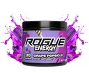 Rogue Energy Drink Powder per lunghe ore di gioco - Polvere di energia di gioco per messa a fuoco mentale - Sugar & Gluten Free - Supplemento di gioco con caffeina e vitamine - Made in USA (Grape Popsicle - 30 Serve)
