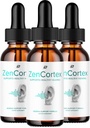ZenCortex Tinnitus Ear Drops - ZenCortex 24, Zen Cortex Liquid Drops, ZenCortex Recensioni, ZenCortex Drops for Ear Relief (3 Pack - 3 mesi di fornitura)